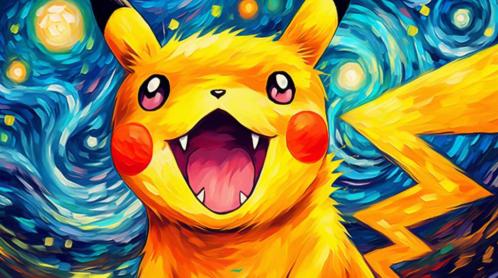 Pokémon Fans Go Crazy for New Van Gogh Collab