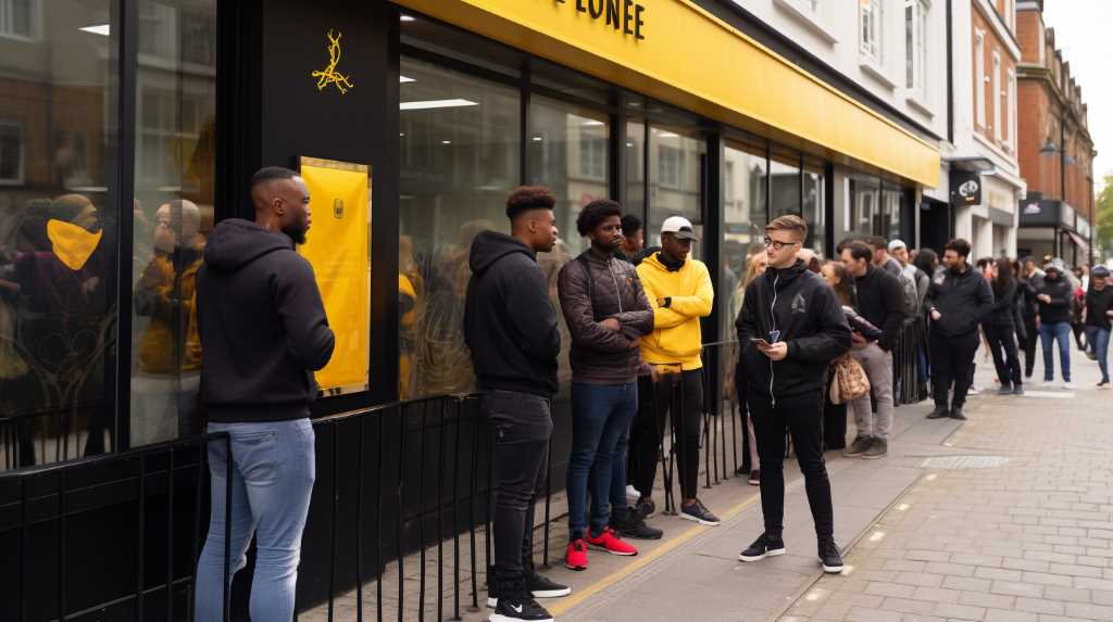 KSI and Logan Pauls London Prime Store: Fans Queue for Chance to Win £400k Solid Gold Bottle