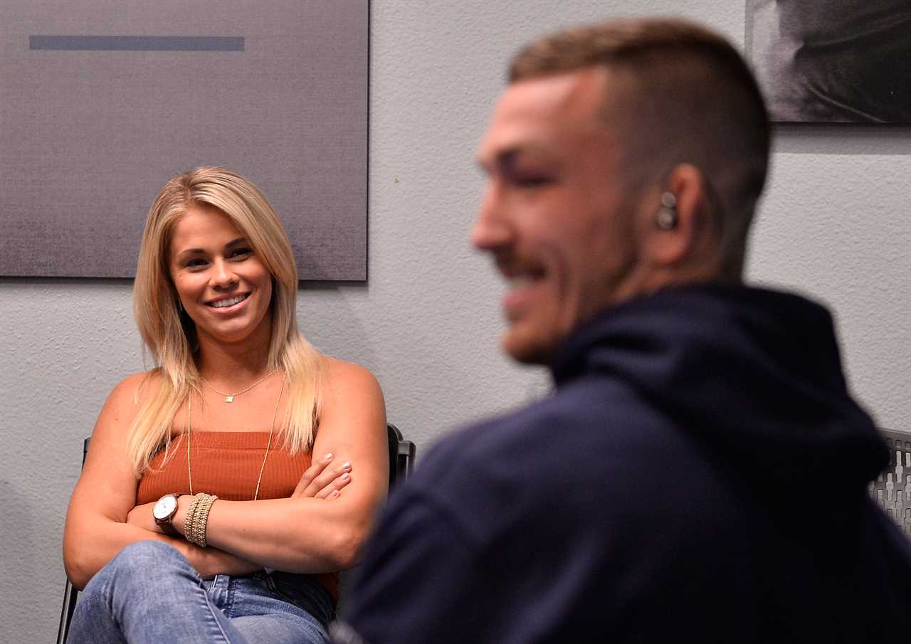 Paige VanZant with Austin Vanderford