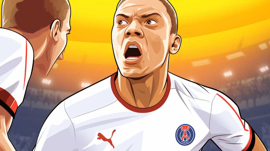 Kylian Mbappe Removes Captains Armband in Unusual Move During PSGs Champions League Clash