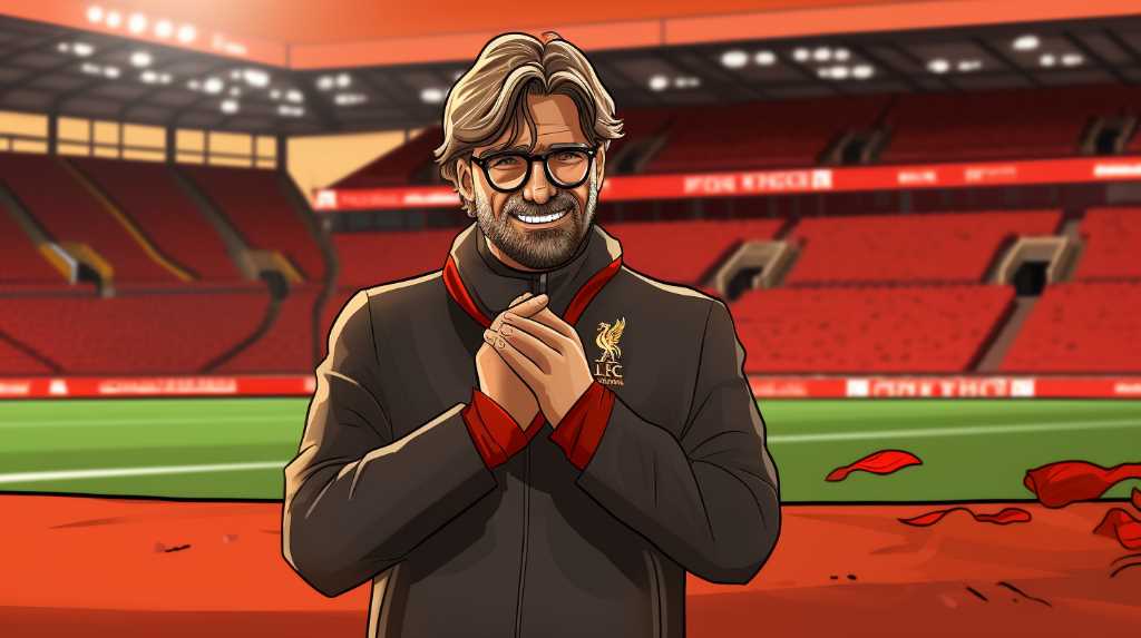 Liverpool Manager Jurgen Klopp Drops Wedding Ring on Anfield Pitch