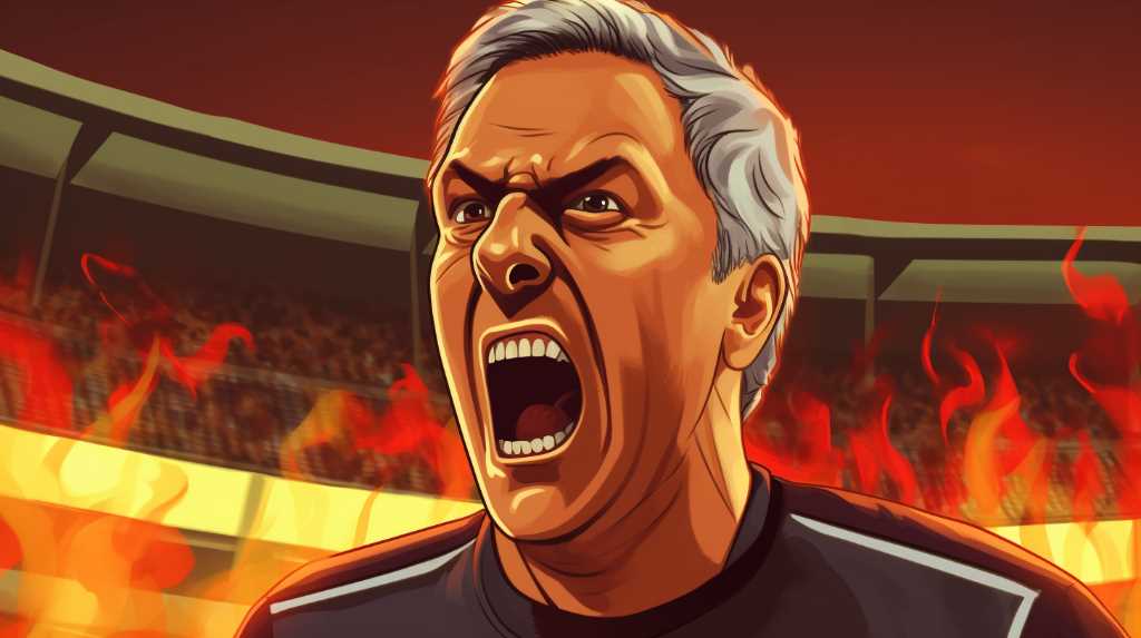 Rome Derby Chaos: Mourinho Sent Off Again as Three More Players See Red