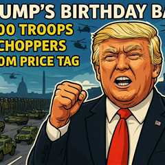 Trump's Birthday Bash Goes Military: 7,000 Troops, 50 Choppers & a $100M Price Tag