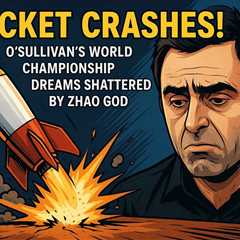 Rocket Crashes! O'Sullivan's World Championship Dreams Shattered by Zhao