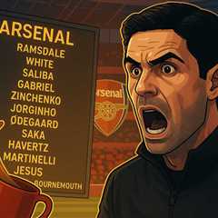 Arteta's Bizarre Lineup Gamble Has Gunners Fans Seeing Red