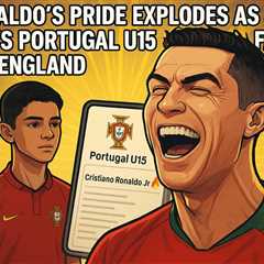 Ronaldo's pride explodes as son gets Portugal U15 call-up to face England