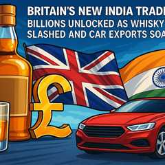 Britain's new India trade deal: Billions unlocked as whisky tariffs slashed and car exports soar
