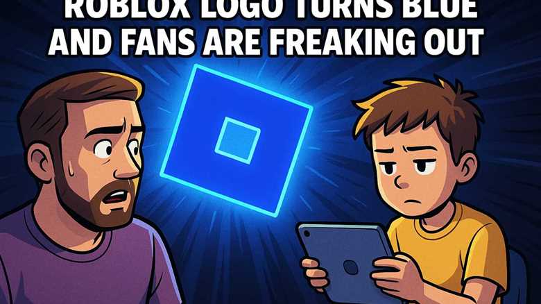 Roblox Logo Turns Blue and Fans Are Freaking Out