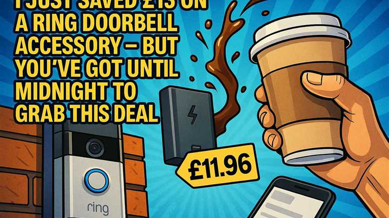 I just saved £13 on a Ring doorbell accessory – but you've got until MIDNIGHT to grab this deal!