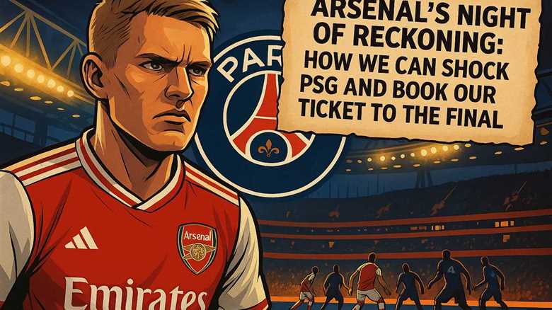 Arsenal's Night of Reckoning: How We Can Shock PSG and Book Our Ticket to the Final