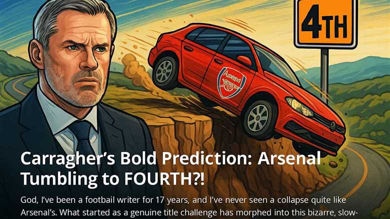 Carragher's Bold Prediction: Arsenal Tumbling to FOURTH?!