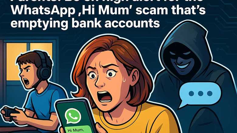Parents! Be on high alert for the WhatsApp 'Hi Mum' scam that's emptying bank accounts