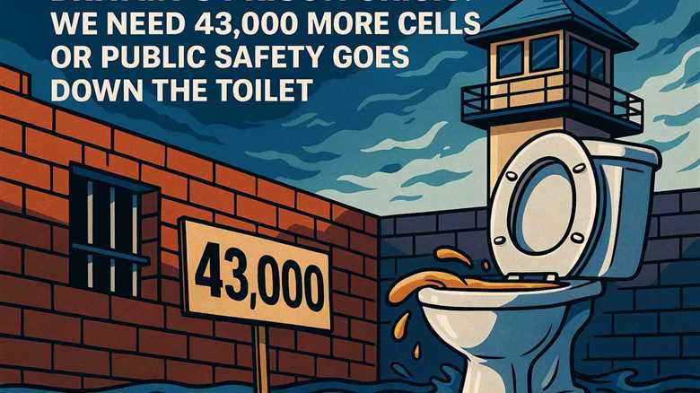 Britain's Prison Crisis: We Need 43,000 More Cells or Public Safety Goes Down the Toilet
